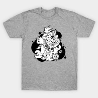 Cats - Doodle T-Shirt